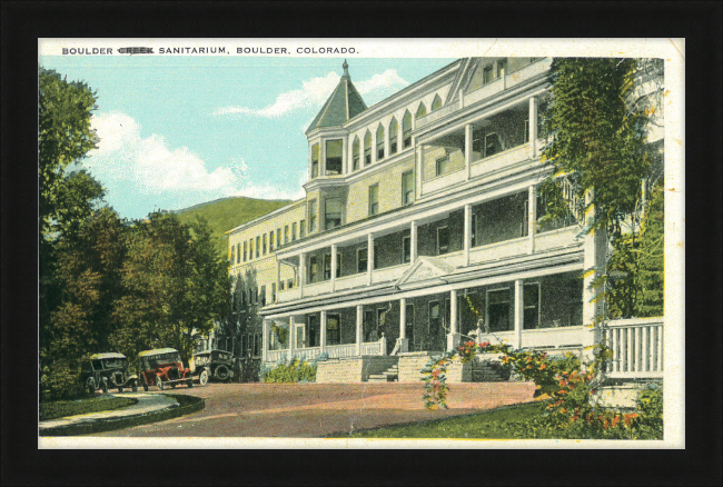 Boulder Sanitarium, Boulder, Colorado