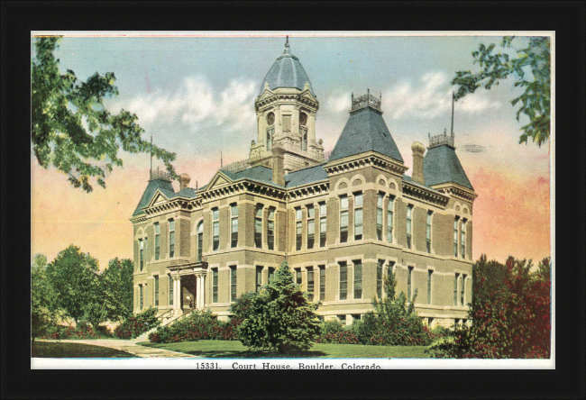 Court House, Boulder, Colorado