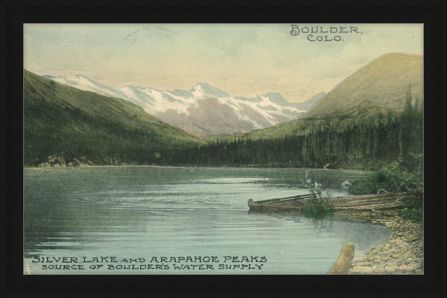 Silver Lake and Arapahoe Peaks Source of Boulder's Water Supply