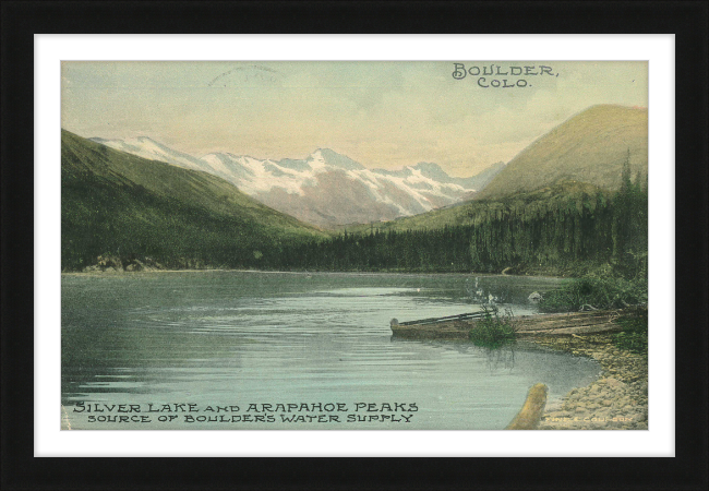 Silver Lake and Arapahoe Peaks Source of Boulder's Water Supply