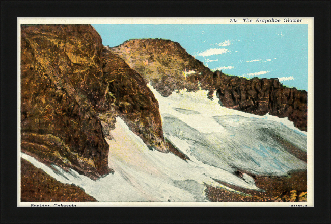 The Arapahoe Glacier, Boulder, Colorado