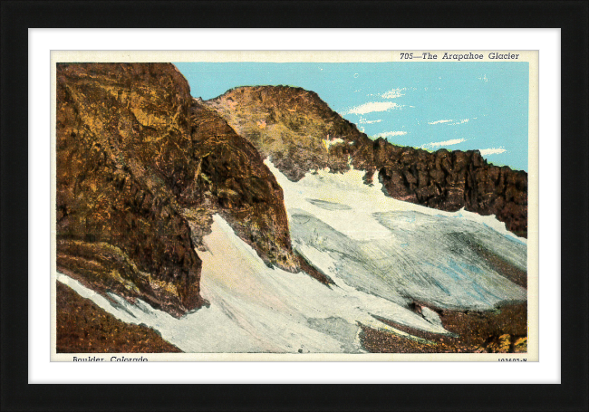 The Arapahoe Glacier, Boulder, Colorado