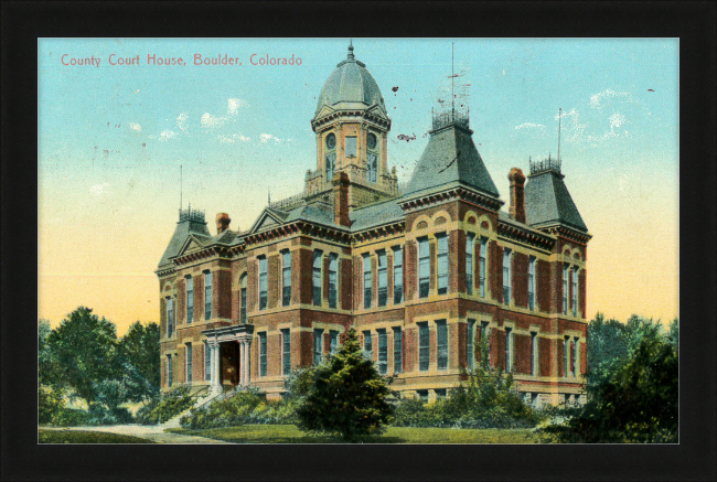 County Court House, Boulder, Colorado