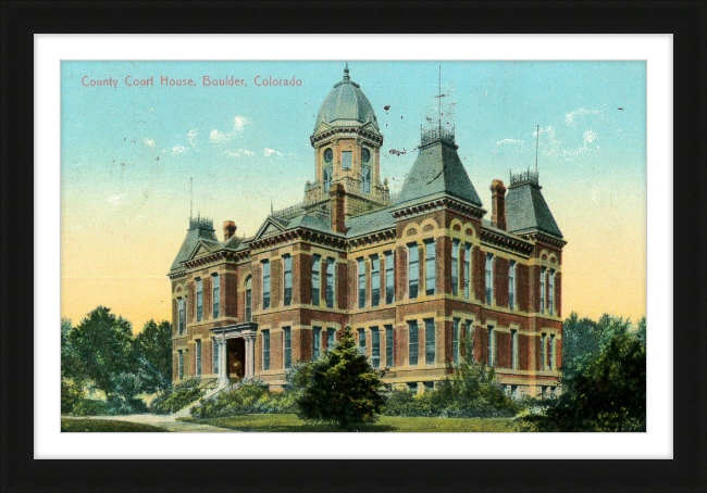 County Court House, Boulder, Colorado