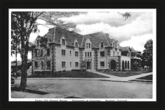 Alpha Chi Omega House, Boulder