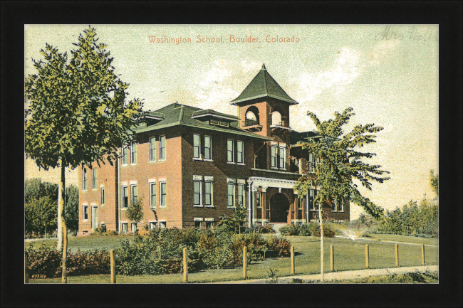 Washington School, Boulder