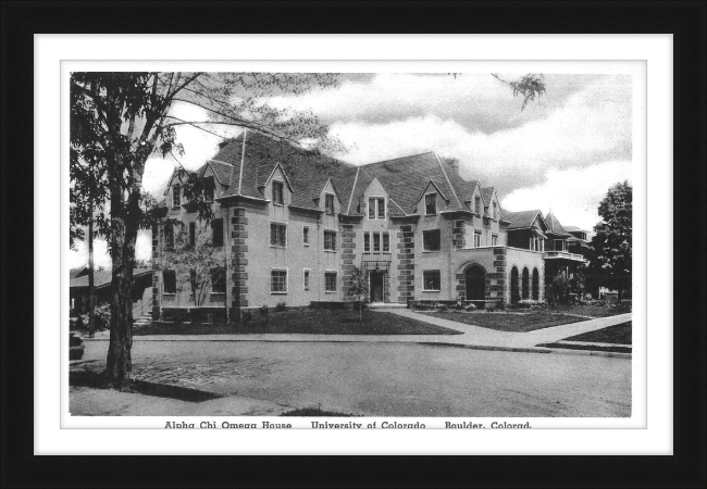 Alpha Chi Omega House, Boulder