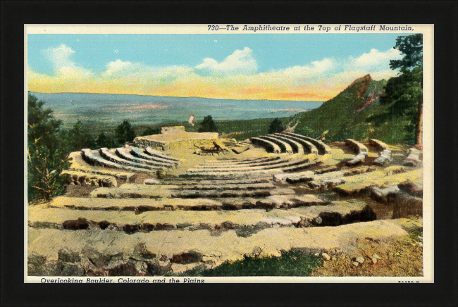 The Amphitheatre at the Top of Flagstaff Mountain