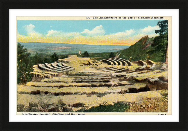 The Amphitheatre at the Top of Flagstaff Mountain