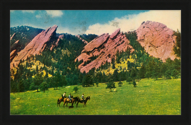 Flatiron rocks near Boulder