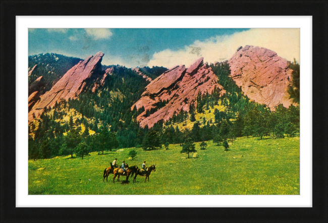 Flatiron rocks near Boulder