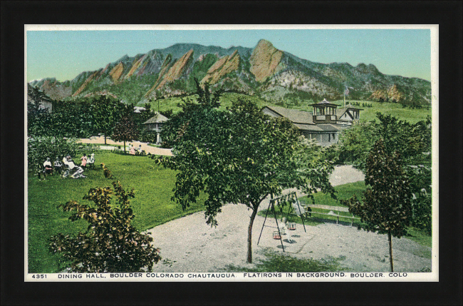 Dining Hall, Boulder Colorado Chautauqua