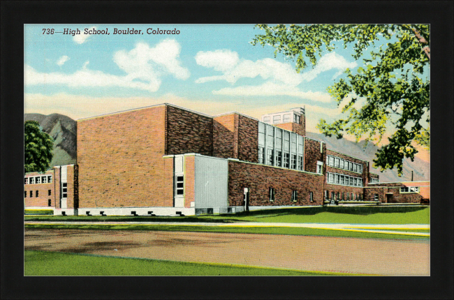 High School, Boulder, Colorado