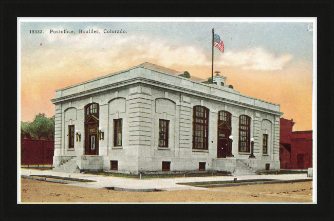 Postoffice, Boulder, Colorado