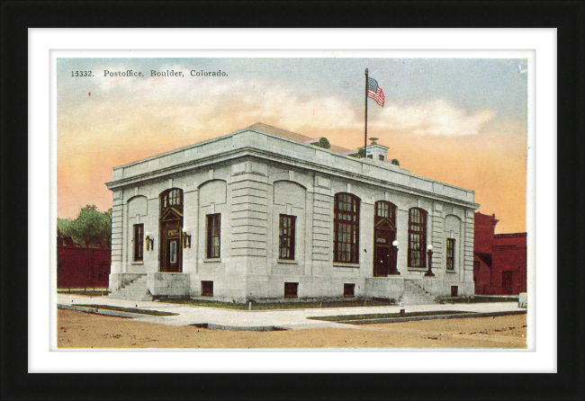 Postoffice, Boulder, Colorado