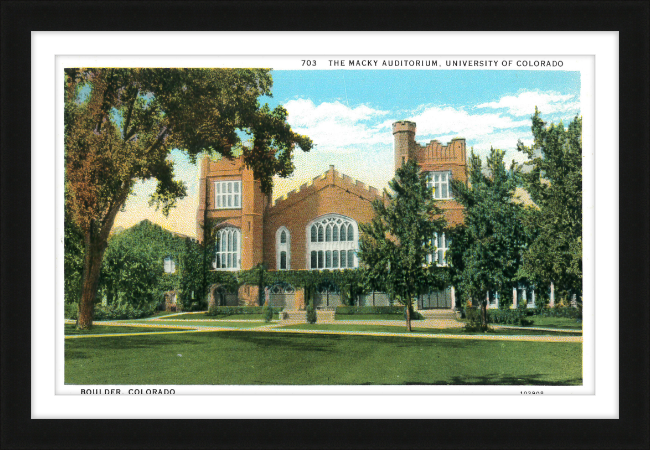 The Macky Auditorium, University of Colorado