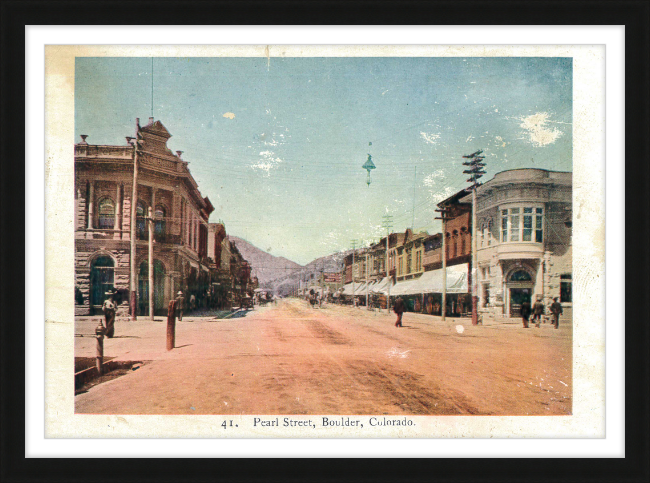 Pearl Street, Boulder, Colorado