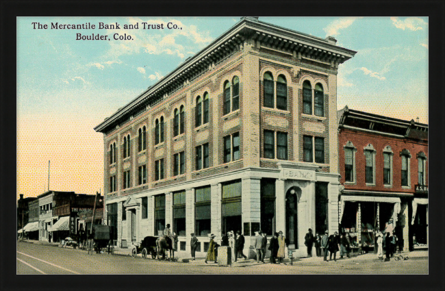 The Mercantile Bank and Trust Co Boulder, Colo