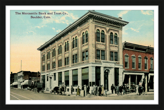 The Mercantile Bank and Trust Co Boulder, Colo