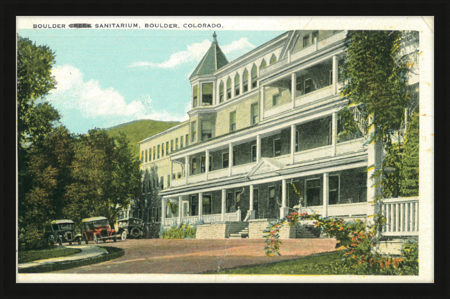 Boulder Sanitarium, Boulder, Colorado