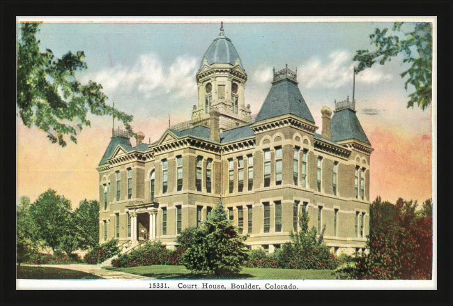 Court House, Boulder, Colorado