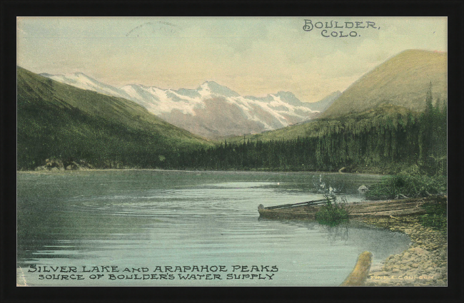 Silver Lake and Arapahoe Peaks Source of Boulder's Water Supply