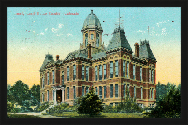 County Court House, Boulder, Colorado