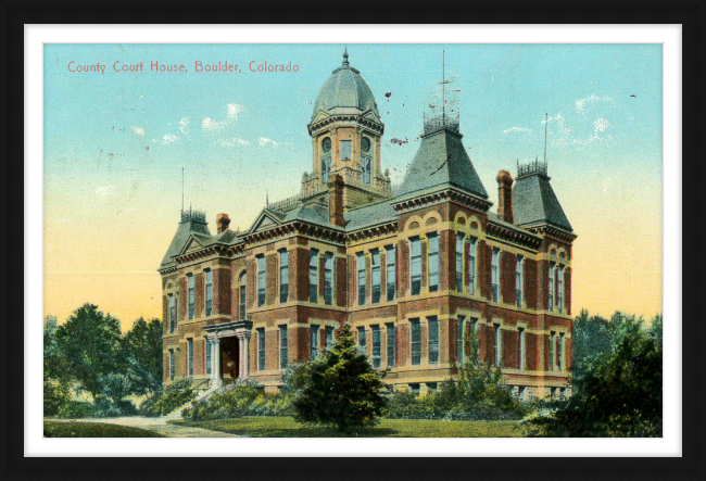 County Court House, Boulder, Colorado