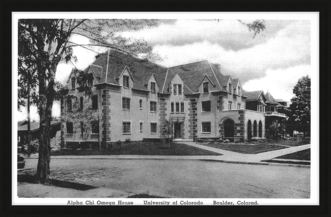 Alpha Chi Omega House, Boulder