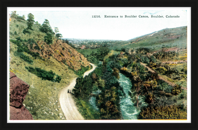 Entrance to Boulder Canon