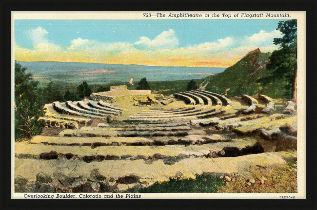 The Amphitheatre at the Top of Flagstaff Mountain