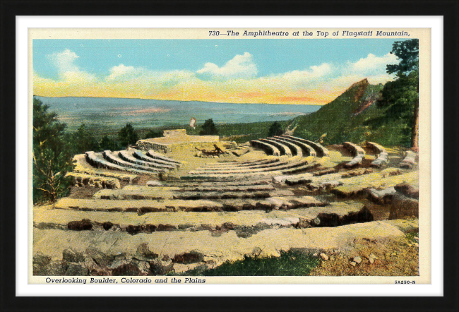 The Amphitheatre at the Top of Flagstaff Mountain