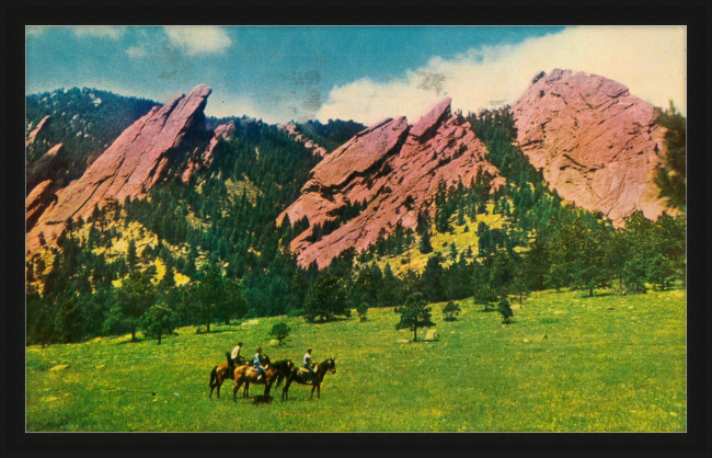 Flatiron rocks near Boulder