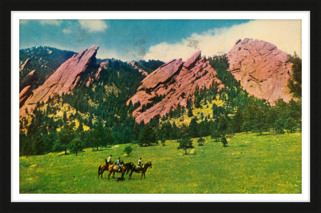 Flatiron rocks near Boulder