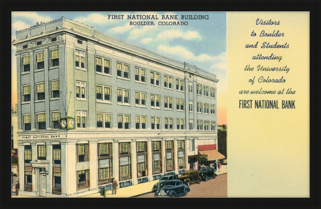 First National Bank Building Boulder, Colorado