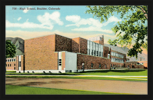 High School, Boulder, Colorado