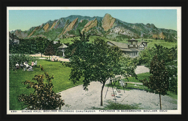 Dining Hall, Boulder Colorado Chautauqua