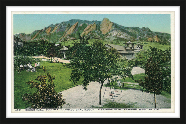 Dining Hall, Boulder Colorado Chautauqua