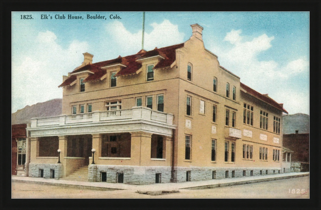 Elk's Club House, Boulder, Colo.