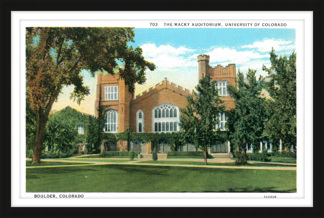 The Macky Auditorium, University of Colorado