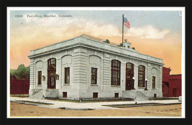 Postoffice, Boulder, Colorado