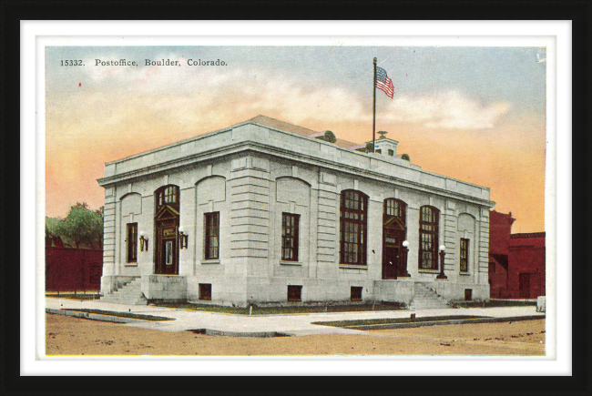 Postoffice, Boulder, Colorado