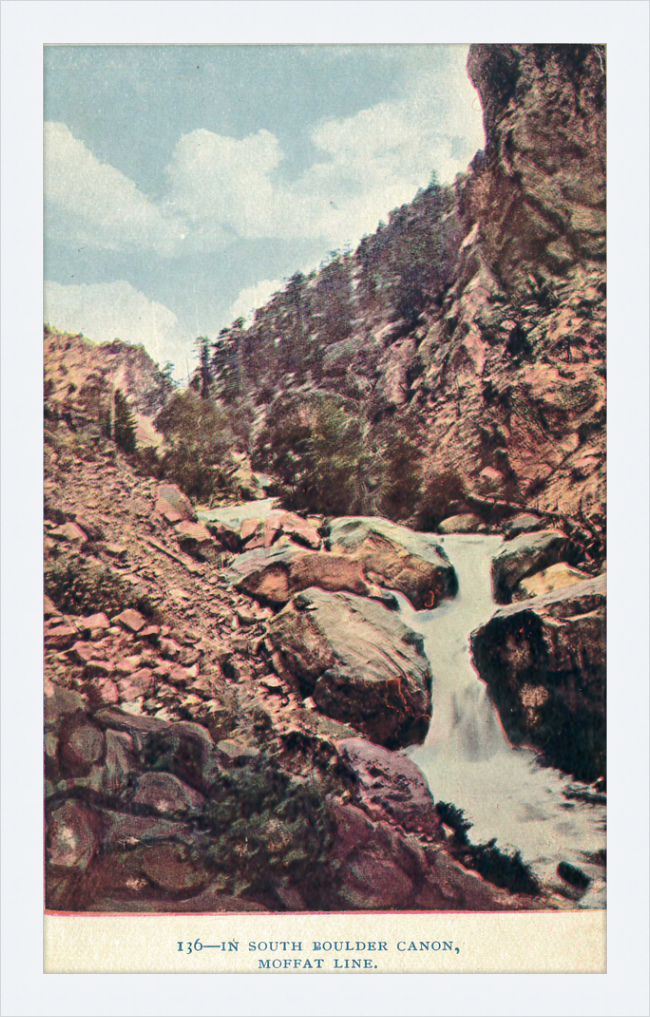 South Boulder Canon, Moffat Line