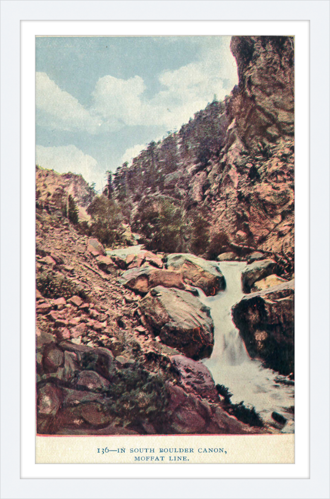 South Boulder Canon, Moffat Line