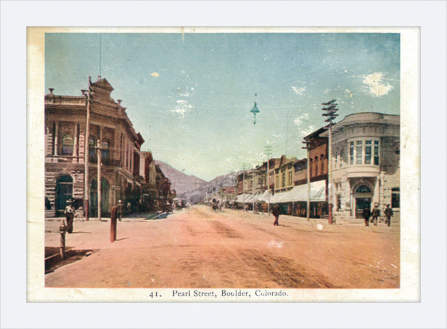 Pearl Street, Boulder, Colorado