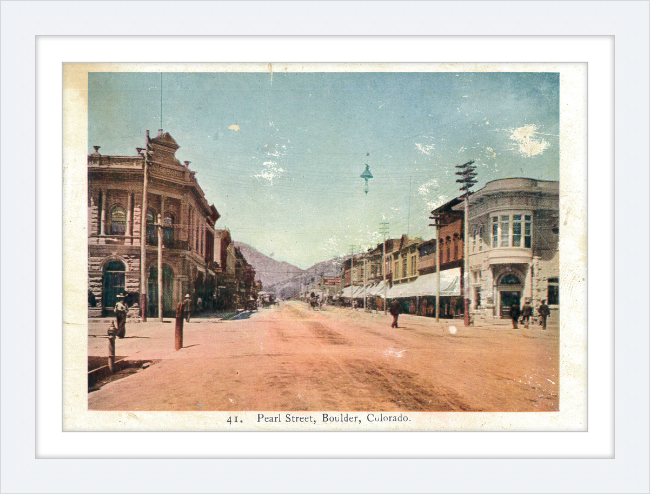 Pearl Street, Boulder, Colorado