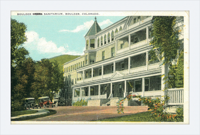 Boulder Sanitarium, Boulder, Colorado