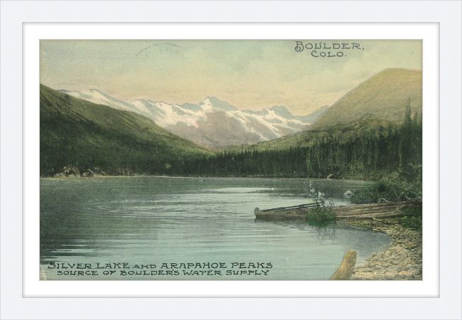 Silver Lake and Arapahoe Peaks Source of Boulder's Water Supply