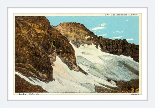 The Arapahoe Glacier, Boulder, Colorado
