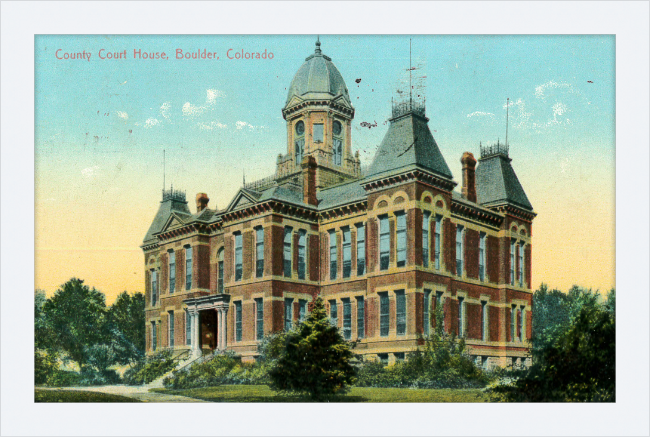 County Court House, Boulder, Colorado